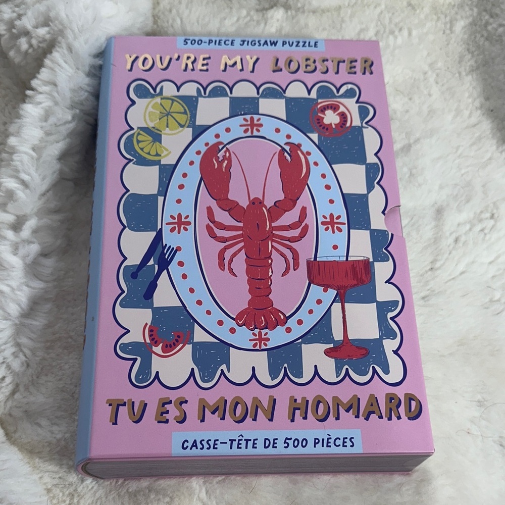 Coastal lobster 500 piece jigsaw puzzle